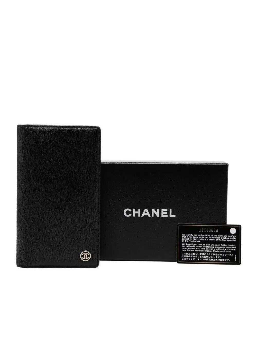 Chanel Cc Goatskin L Yen Wallet Pre- #297744C57B